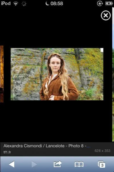 Qui a donn la potion pour que Lancelot se transforme en fille ?