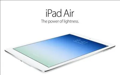 L'iPad Air...