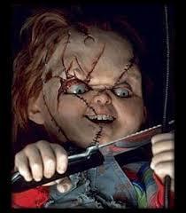 Par quoi est possde  Chucky , poupe avide de meurtre et de sang ?
