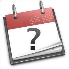 La date est fixe, qui a dit le contraire ?