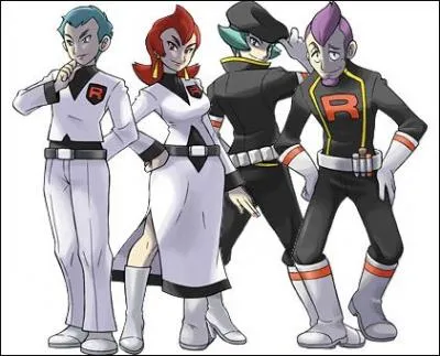 Qui n'a jamais fait partie de la Team Rocket (seulement dans les mangas, car aucun champion ou conseil 4 n'a fait partie d'une Team) ?