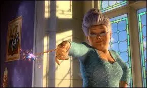 Quel animal devient le pre de Fiona suite au sort lanc par Marraine la bonne fe ?