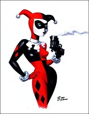 La folle amoureuse du Joker, amatrice des armes  feu, voici Harley Quinn connue aussi sous le nom de :