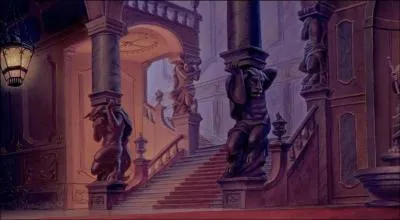 La Bte, sur les conseils bienveillants de Lumire, propose  Belle de sjourner dans une chambre. Sur le chemin qui amne Belle  sa chambre, la Bte interdit l'accs  une aile du chteau. Quelle est cette aile ?