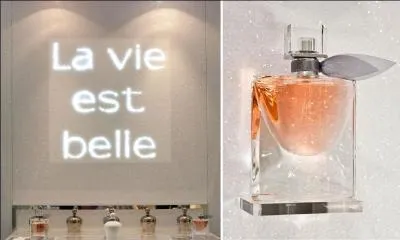 A qui appartient le parfum  La vie est belle  ?