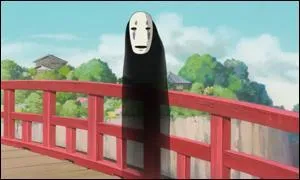 O le sans-visage dcide-t-il de rester,  la fin du dessin anim ?