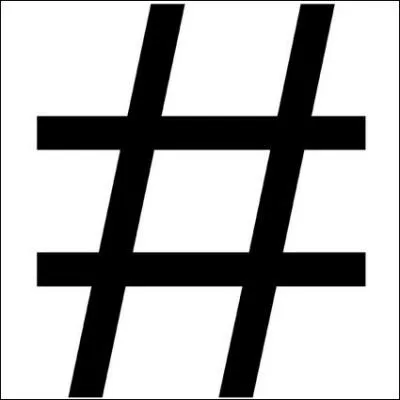 Comment se prononce le  #  ?