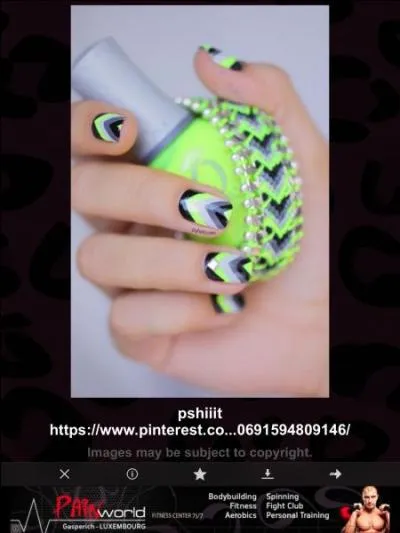 Si tu as fait attention, de quelle couleur est le vernis de Violetta ?