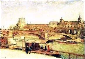  Pont Carrousel et le Louvre . Ce tableau fait partie d'une srie de peintures reprsentant les ponts de la Seine. Qui est ce peintre ?