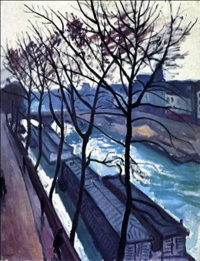 Peintre de paysages, au regard sensible, il aime peindre Paris, notamment le quai des Augustins qu'il voit depuis la fentre de son atelier. Il ralise  Le quai Bourbon  en 1908. Qui est ce peintre ?