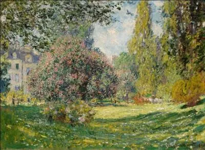  Le parc Monceau . Quel peintre impressionniste, parmi les plus connus, a reprsent six fois ce parc entre 1876 et 1878 ?