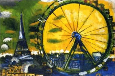  La Grande roue  est une des premires toiles qu'il peint  son arrive  Paris en 1911. Qui est ce peintre russe ?
