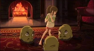 En quoi Zeniba, pour se venger de sa soeur, transforme-t-elle les trois t�tes ?