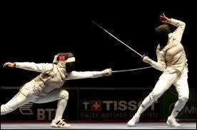 En escrime, quelles sont les deux armes d'estoc ?