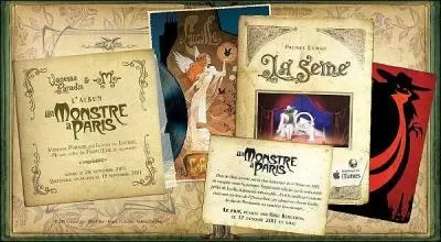 En 2011, qui interprte la chanson  La Seine  extraite du film  Un monstre  Paris  ?