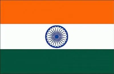 Si, sur le drapeau indien, le motif central devenait un disque orange, quelle nation aurait ses couleurs de reprsentes ?