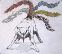 Combien le dmon lion a-t-il de queues ?