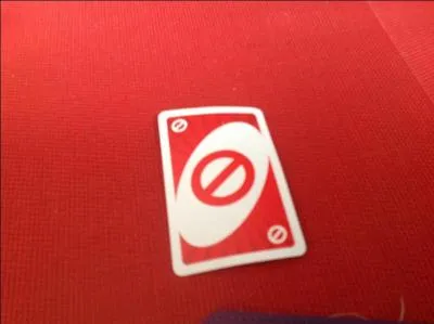 La carte sur la photo veut dire :