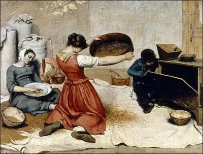 Qui a peint Les cribleuses de bl ?