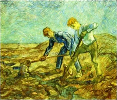 Qui a peint Les bcheurs ?