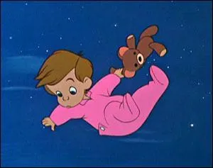 Lors de l'affrontement avec les pirates, avec quoi Michel a-t-il lest son ours en peluche ?