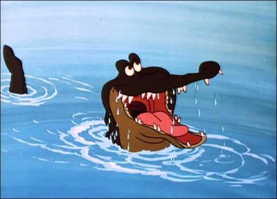 Dans quel dessin anim, sorti en 1960, le crocodile ressemble-t-il beaucoup  celui de Peter Pan ?