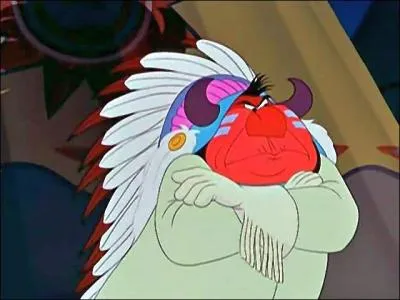 Comment s'appelle la chanson  Pourquoi sa peau est rouge ?   dans la version originale du dessin anim ?