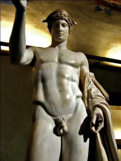 Dans la mythologie grecque, qui est le dieu des voyageurs et des voleurs ?