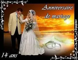14 ans de mariage correspond aux noces ...