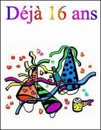 A quoi correspond 16 ans de mariage ?