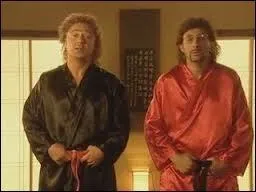 Avec leur coupe de cheveux  mulet  et leur kimono saillant (tout en gardant leurs chaussettes), Kad et Olivier incarnaient ici deux frres qui nous faisaient partager leur savoir en nous prodiguant quelques astuces d'auto-dfense. Comment se nommaient-ils ?