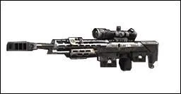 Comment s'appelle ce sniper qui existe aussi en mode zombie et qui  One shot  si l'on tire sur le haut du corps ?