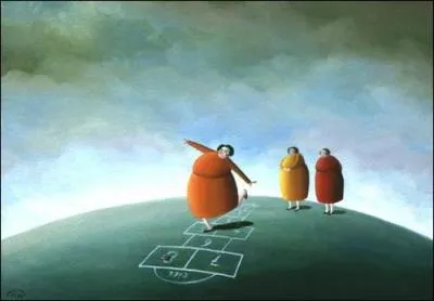  quel mot le jeu de la marelle doit-il son nom ?