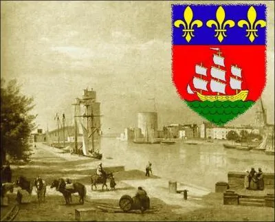 Le blasonnement des armes traditionnelles de la ville de La Rochelle, est octroy par Charles V en 1373, en rcompense de sa loyaut, sous la devise  Servabor rectore Deo  signifiant ...