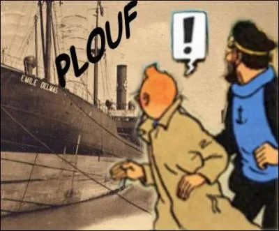 Tintin, le clbre hros d'Herg est galement venu  la Rochelle. Dans quelle aventure retrouve-t-on Tintin et le capitaine Haddock dambulant dans le port  la recherche d'un cargo   Le Pachacamac   ?