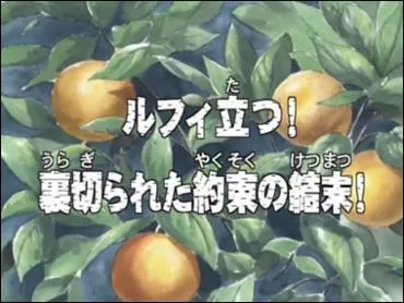 Episode 37 : Qu'arrive-t-il  Nami dans cet pisode ?