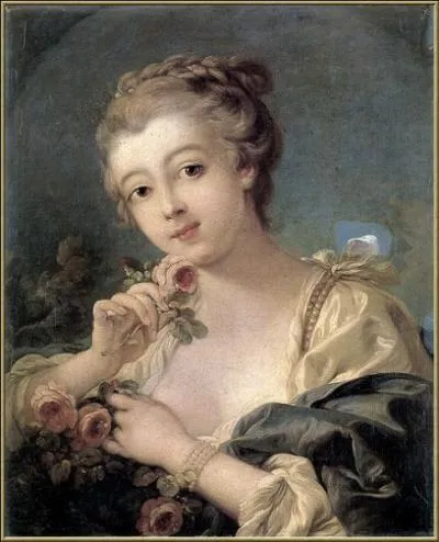 Qui a peint Femme au bouquet de roses ?