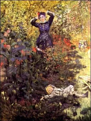 Qui a peint Camille et Jean dans le jardin ?