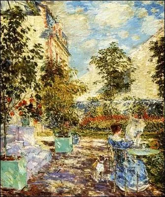 Qui a peint Le jardin ?