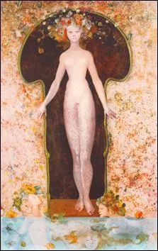 Qui a peint Femme fleur ?