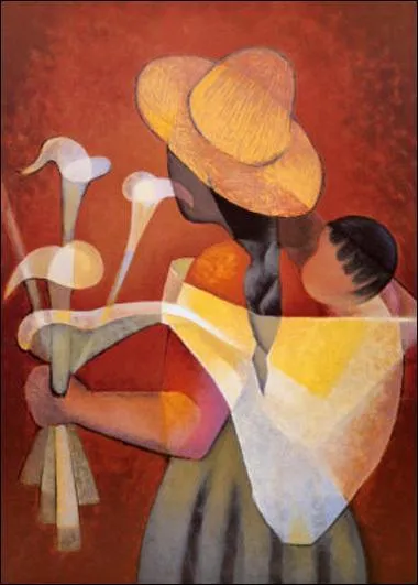 Qui a peint M�re et enfant ?