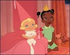 Dans quel film la petite Charlotte, qui s'amuse ici avec son chat, rve-t-elle du prince charmant ?