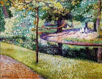 Qui a peint Le parc ?