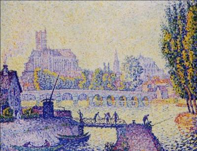 Qui a peint Le pont d'Auxerre ?
