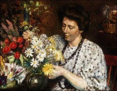 Qui a peint La fleuriste ?