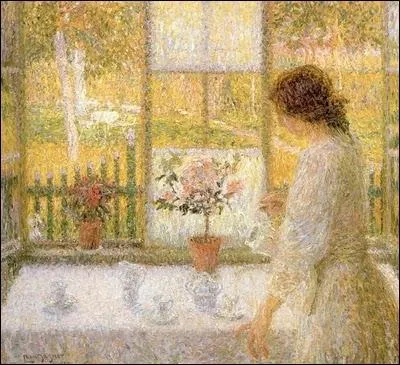 Qui a peint Femme  la fentre ?
