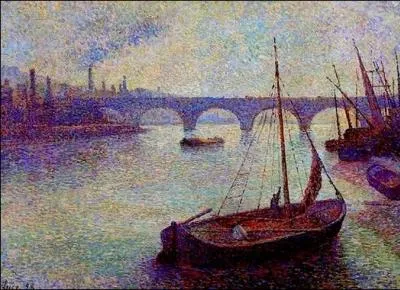 Qui a peint Le port de Londres ?