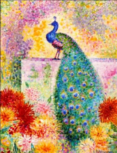 Qui a peint Le paon ?