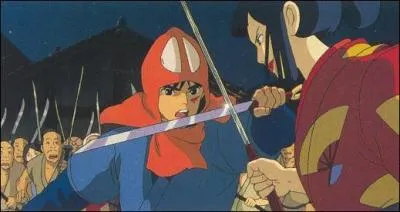 A la fin du dessin anim�, quel personnage veut remercier Ashitaka ?