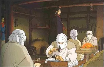 A la fin du dessin anim, o Ashitaka dcide-t-il d'aller vivre ?